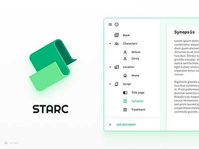STARC app brand branding design figma icon logo vector