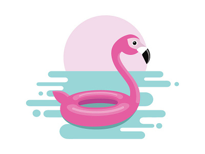 Inflatable Flamingo