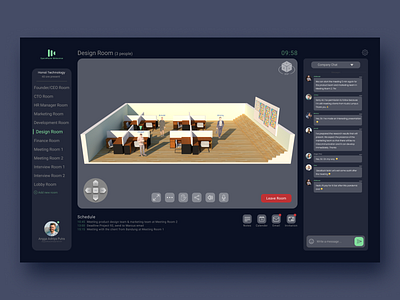 Remote Working with Metaverse Concept | Meeting Online blue jeans classroom online discord google meet meeting online meeting platform metaverse uiux uiux design video conference zoom meeting