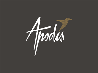 Apodis logo apodis architecture audacy interior design logotype