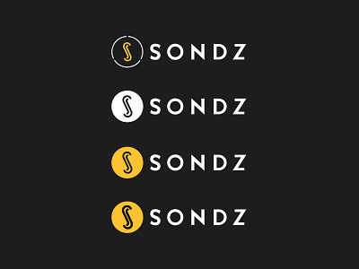 Sondz Logotype (work in progress) data digital logotype music sondz workinprogress