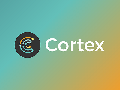 Cortex CMS Logo brand identity branding cms logo logo mark