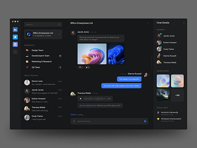 Messenger Dashboard Web App