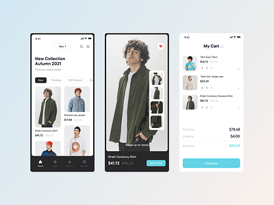 SMASH - Concept for Multi Brand Store app cart clean concept ecommerce fashion figma home home screen mobile mobile app product shop splash screen store style ui ux