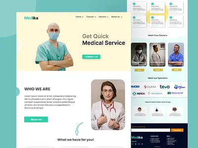 Health Consultancy website adobexd consultacy design figma health healthconsultancy ui uiuxdesigner ux website websitedesign