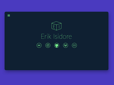 iErik.github.io - Landing Page clean github github pages landing page portfolio themes