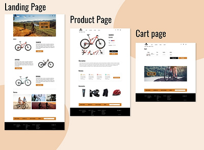 E commerce _ Responsive website branding design typography user experience website