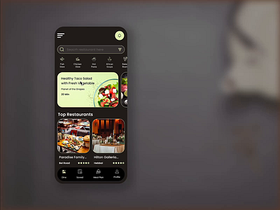 Meal Reservation App design dine dining app dinner eat lunch breakfast meal meal reservation mobile app reservation screens treat ui ux