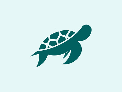 Minimalist Turtle Logo Concept | Available for Sale