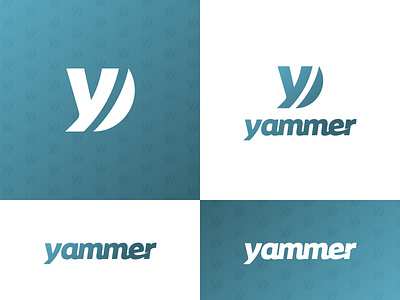 yammer - proposal app application brand design brand designer brand development branding icon logo logo design logo designer logotype mark tech logo typography wordmark yammer