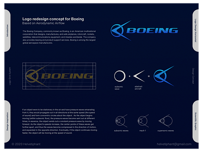 Boeing  - logo redesign proposal