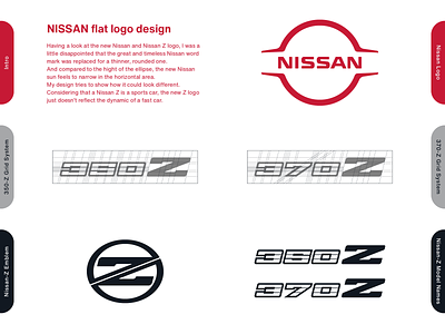 Nissan flat design - proposal