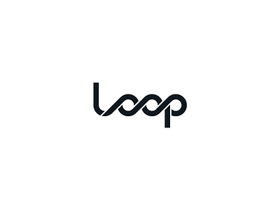 Loop branddesigner branding creative logo custom lettering custom logo custom type designinspiration designthinking expressive typography lettering lettermark logo logo design logodesigner logotype loop looped loops typography wordmark logo