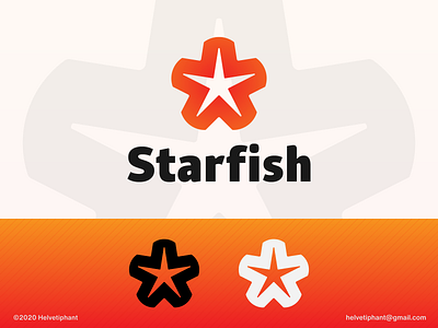 Starfish - logo concept brand design brand designer branding graphic design icon logo logo design logo design concept negative space logo shapes star logo starfish