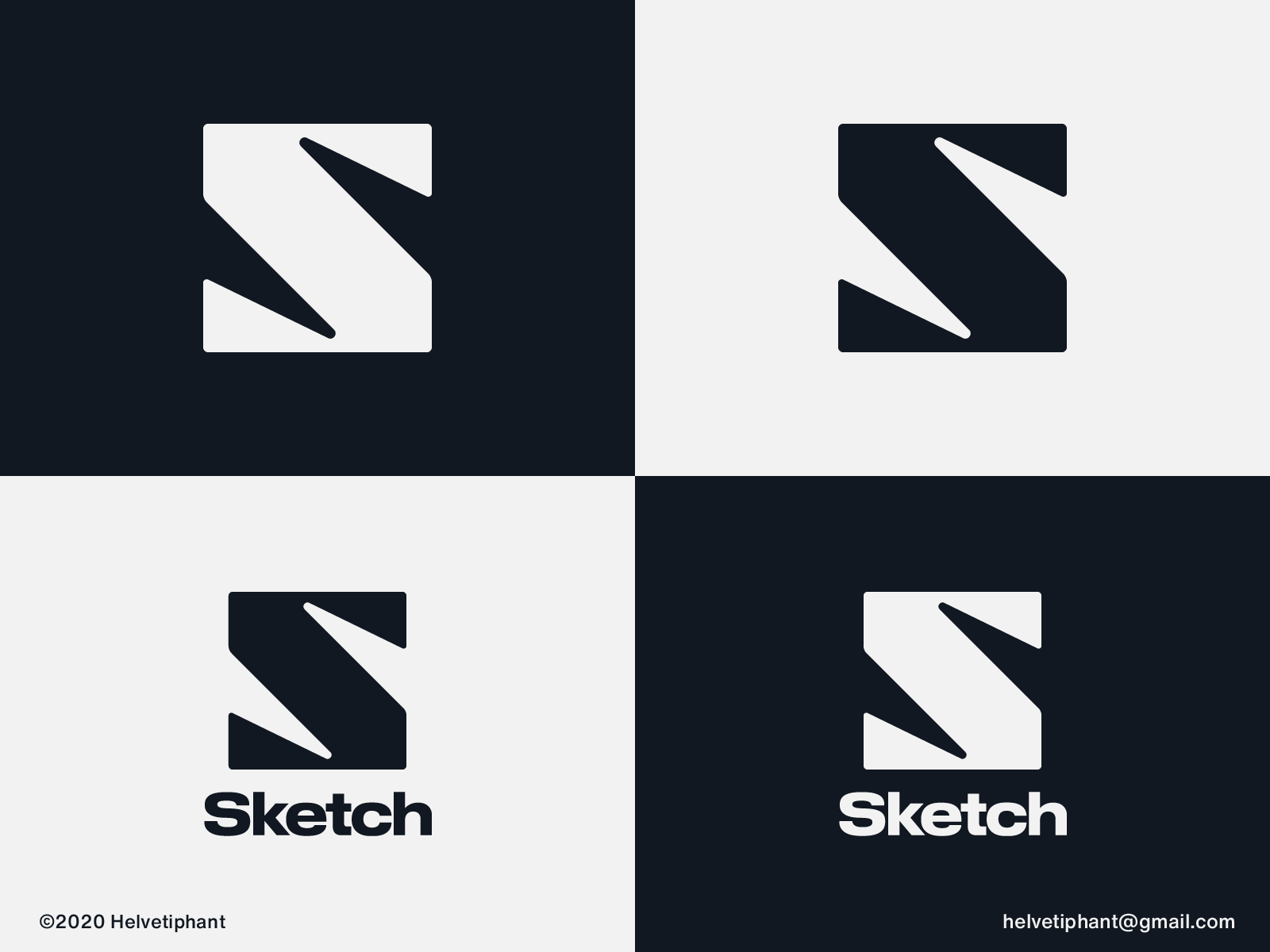 Sketch - logo proposal by Helvetiphant™ on Dribbble