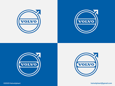 Volvo - flat logo proposal