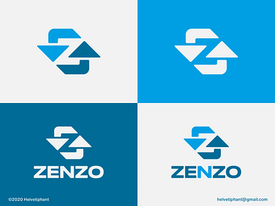 Zenzo - Logo Concept by Helvetiphant