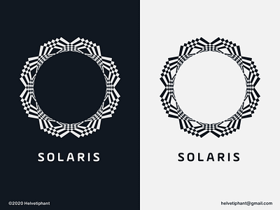 Solaris - logo concept brand design brand designer branding creative logo icon logo logo design logo design concept logo designer logotype shapes solar solaris