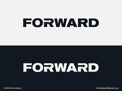 Forward - logo concepts arrow logo brand design brand designer branding creative logo expressive typography forward logo logo design logo design concept logo designer logotype minimalist logo negative space logo typography wordmark logo