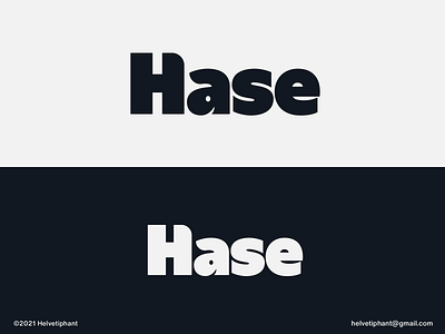 Hase - wordmark concept