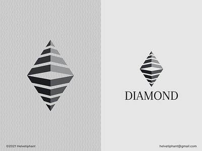 Diamond Coin - logo concept