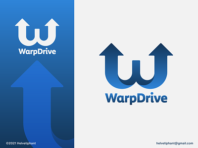 WarpDrive Gradient  - logo proposal