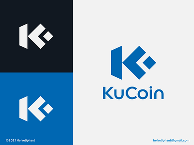 KuCoin - Logo proposal brand design brand designer branding coin swap creative logo crypto crypto currency crypto exchange icon k letter logo lettermark logo logo design logo designer minimalist logo proposal redesign