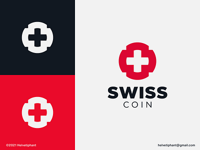 Swiss Coin - logo concept 2