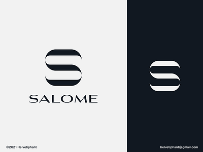 Salome - logo proposal brand design brand designer branding creative logo custom logo fashion logo icon letter design lettermark logo logo design logo design concept logo designer logotype mark minimalist logo modern logo s letter logo typography