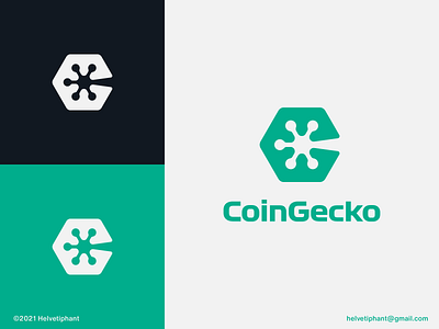 CoinGecko - logo proposal blockchain brand design branding c letter logo coins cryptocurrency icon lettermark logo logo logo concept logo design logotype mark market analytics market news minimalist logo modern logo