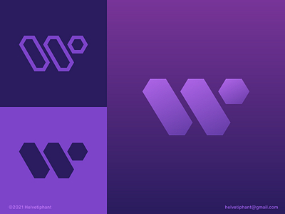 W Hexabars - logo concept blockchain brand design branding creative logo crypto geometric logo hexagon logo icon letter mark logo logo design logo designer minimalist logo modern logo w letter logo