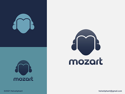 mozart - logo concept brand design branding componist creative logo custom logo head logo icon logo logo concept logo design logo design idea logo designer logo inspiration mark modern logo mozart music music keys music notes pictorial logo