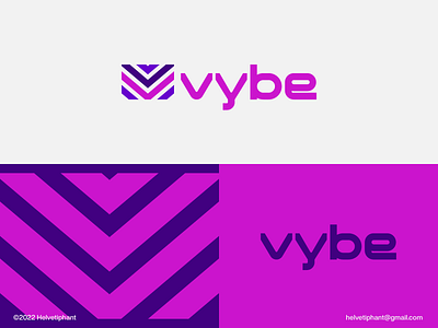 vybe - Logo Concept brand design branding creative logo custom letter logo custom logo icon logo logo concept logo design logotype minimalist logo modern logo typography vibe wordmark
