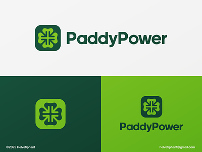 PaddyPower - Lucky Clover arrows logo bets betting brand design branding creative logo icon logo logo design logo designer logo redesign logotype lucky clover logo lucky logo mark minimalist logo modern logo online plus logo sports betting