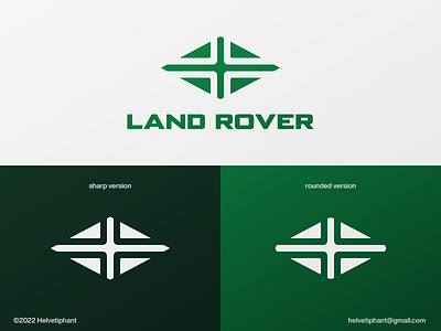 Land Rover - logo redesign proposal