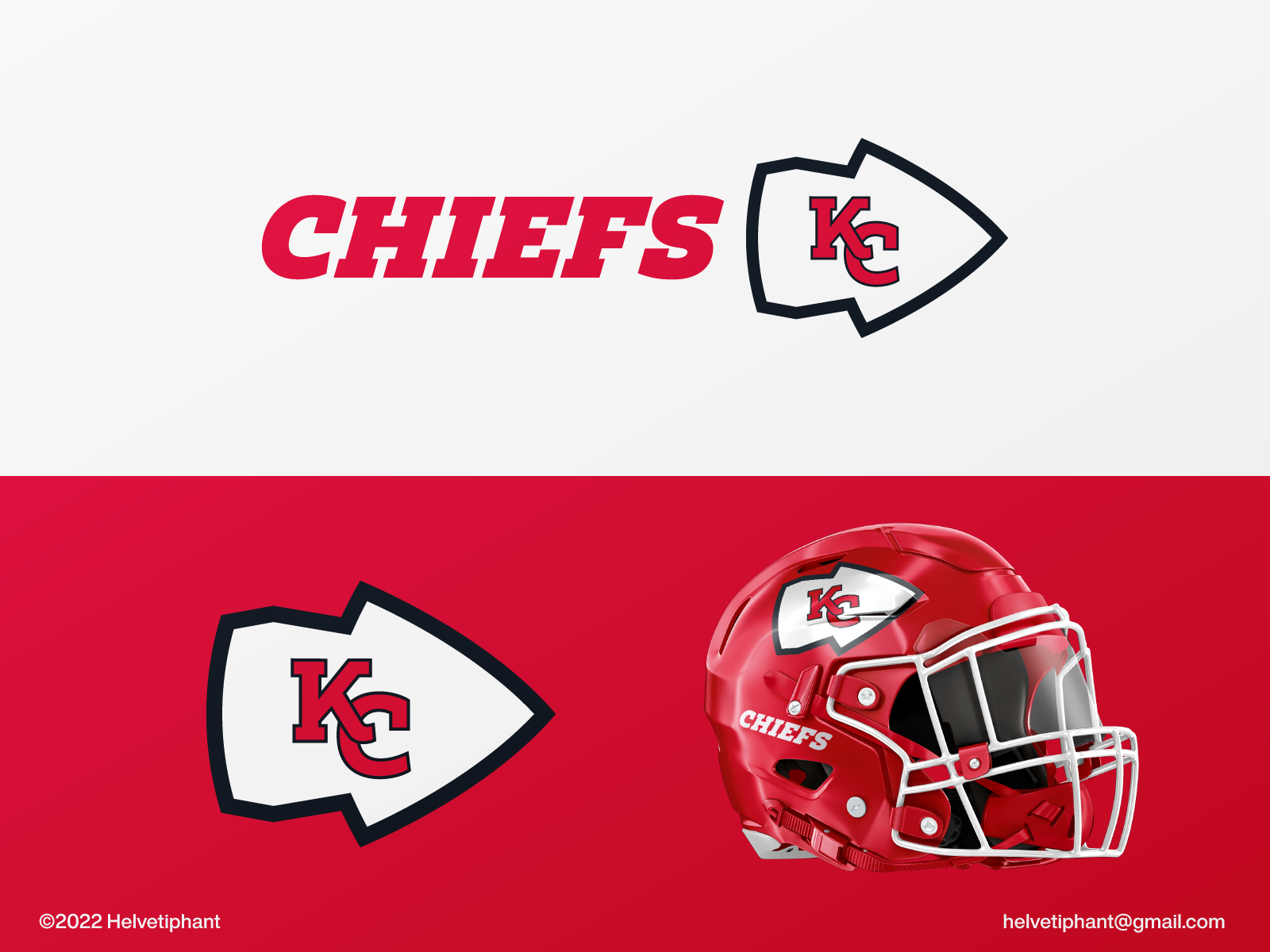 UNOFFICiAL ATHLETIC  Kansas City Chiefs Rebrand