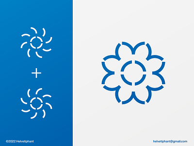 Solar Flower - Logo Concept abstract logo birds logo brand design branding ecologic tech environment flower logo geometric logo icon logo logo design logotype mark minimalist logo negative space logo renewable tech solar logo sun logo sunbird logo tech logo