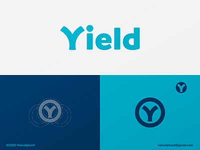 yield - logo concept