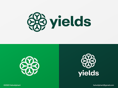 yields - logo concept