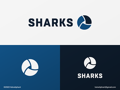 Sharks - logo concept 2