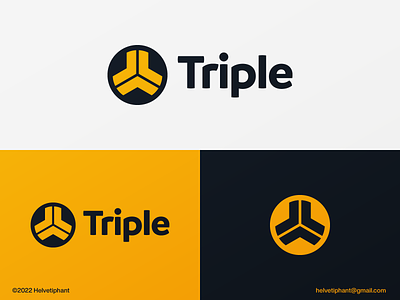 Triple (L) - logo concept
