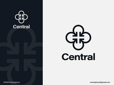 Central - logo concept