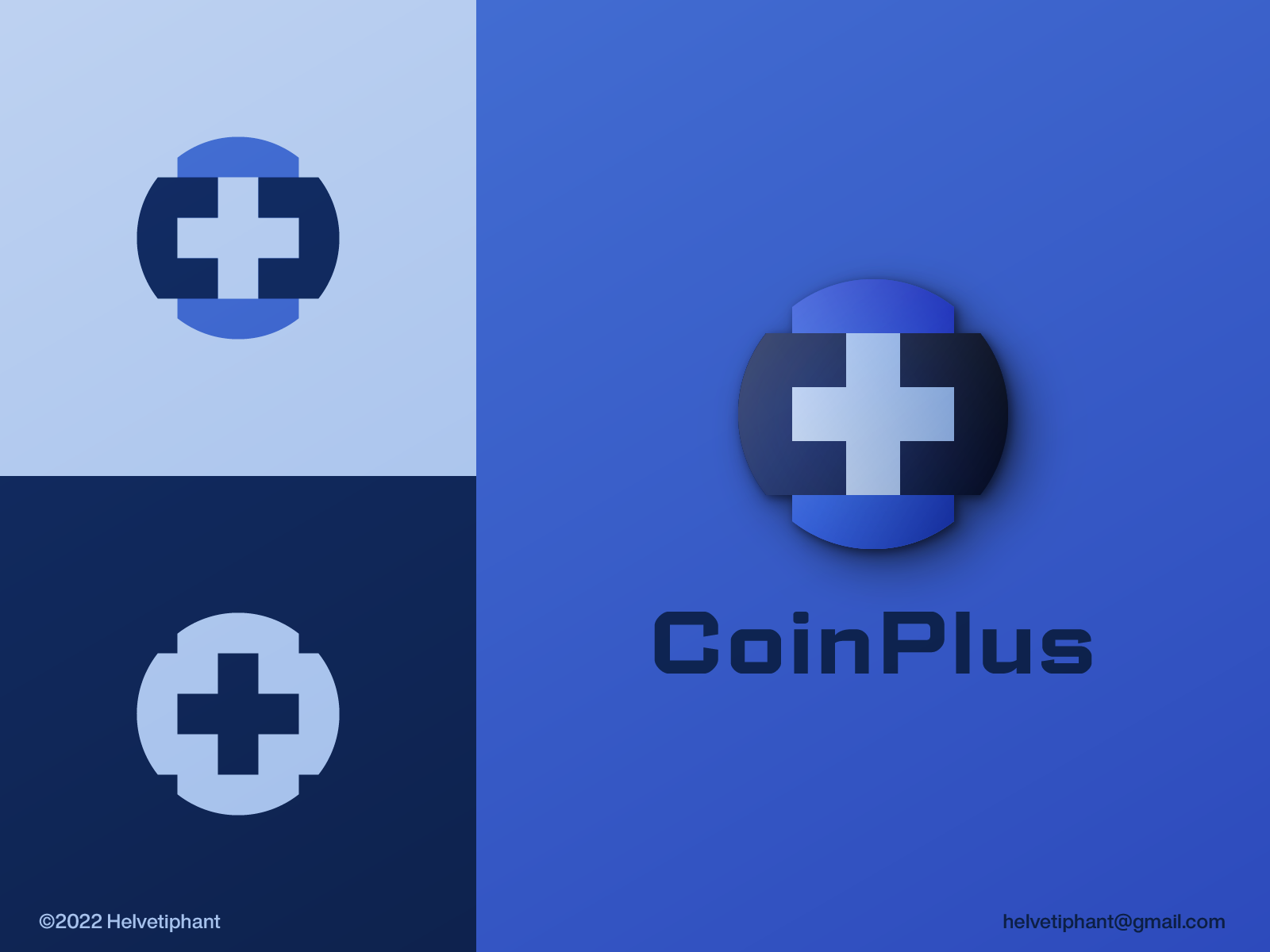 Coin Plus 3 by Helvetiphant™ on Dribbble