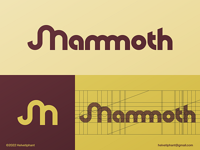 Mammoth abstract logo animal logo brand design brand designer branding custom letter design icon letter m logo letter mark logo logo logo design logo design grid logo designer logotype mammoth logo mark minimalist logo modern logo typography word mark logo