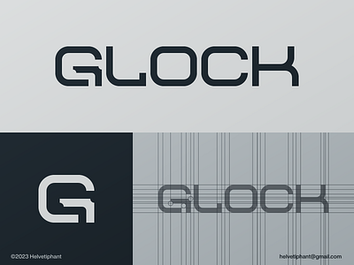 Glock - word mark design