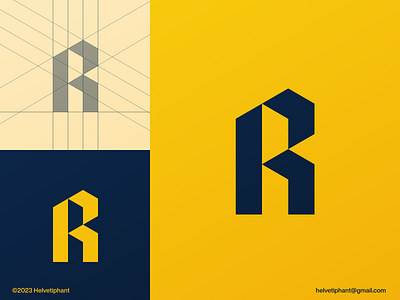 R Arrow - Letter Mark