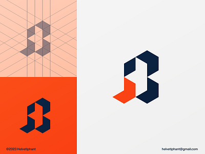 B shipping - letter mark abstract logo arrows logo brand design branding creative logo design dynamic logo geometric logo icon letter b logo logo logo design logo design grid logotype minimalist logo modern logo negative space logo pattern logo ship logo shipping logo typography