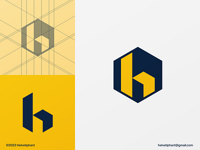 h arrow - letter mark abstract logo arrow logo brand design branding creative logo designs direction logo dynamic logo geometric logo hexagon logo icon letter mark logo logo logo design logo design grid logotype lowercase h logo minimalist logo modern logo movement logo typography