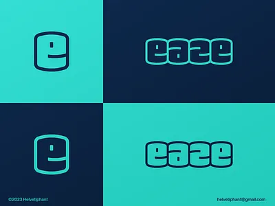 eaze - word mark abstract logo bold logo concepts brand design brand designs branding creative logo designs custom letter logo eaze word mark fun logo icon letter design letter e logo logo logo design logotype minimalist logo modern logo sympathetic logo typography word mark logo