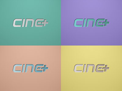 Cine+ color combinations channel cinema film strip france movie negative space tv